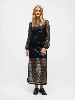 OBJMAISY HW LONG SKIRT 141-Object Hot