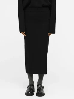 Hot OBJREYNARD HW KNIT SKIRT NOOS Dame Nederdele