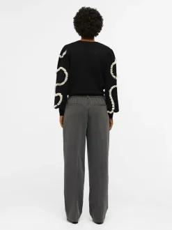 Discount OBJSIGRID HW CASUAL PANT NOOS Dame Bukser