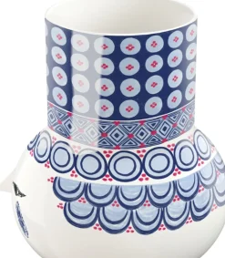 Hot Olga Vase H20 cm blå Vaser & Urtepotteskjulere