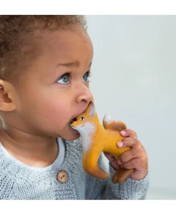 Børn Oli & Carol Smykker>- Armbånd i naturgummi - Ræven Rob