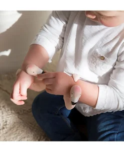 - Armbånd i naturgummi - Flamingoen Sky-Oli & Carol Clearance