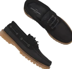 Outlet Ollie Boat Shoe - Nubuck/Hairy Suede Sneakers