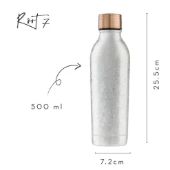 Outlet OneBottle Silver Sparkle 500ml Opbevaring