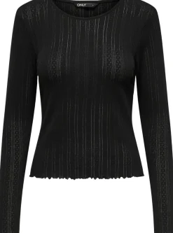 New ONLCARLOTTA L/S TOP NOOS JRS Børn Overdele