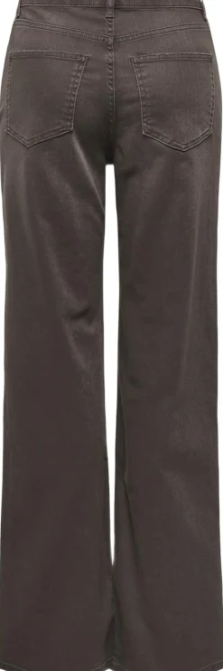 ONLJUICY HW WIDE LEG BROWN DOT DNM-ONLY Online