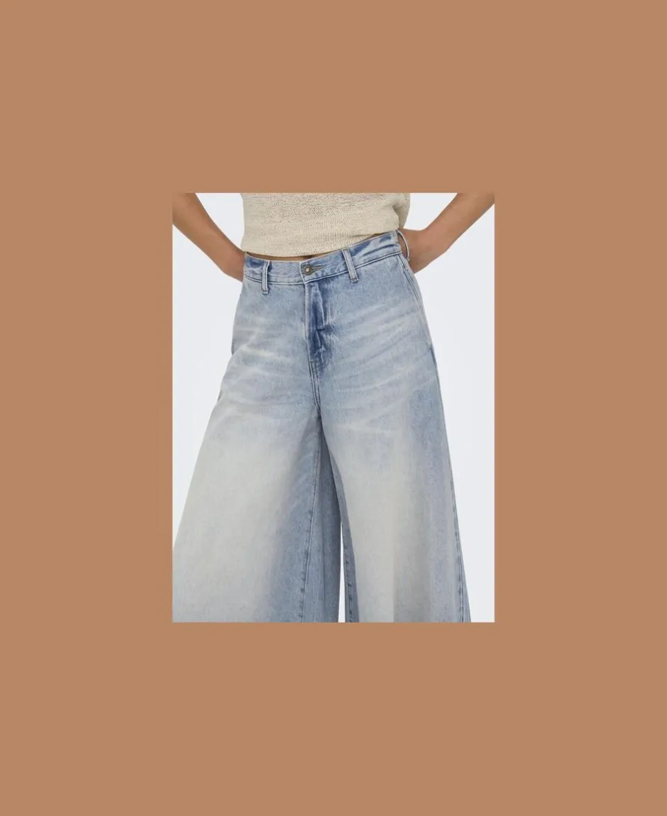 ONLLA BREA HW LONG DNM SHORTS TAI-ONLY Hot