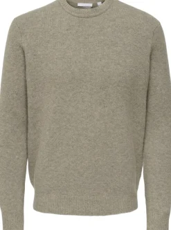 Best ONSRAY REG LS CREW KNIT FRML Jakker & Frakker