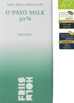 O'Payo Milk 50 %, Nicaragua, Organic-Friis-Holm Hot