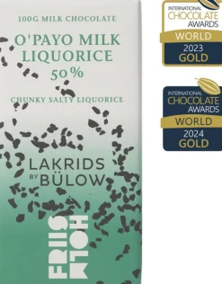 Sale O'Payo Milk Liquorice 50 % Chokolade