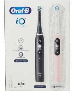 Oral-B iO Series 6 Black Lava/Pink DUO-Braun