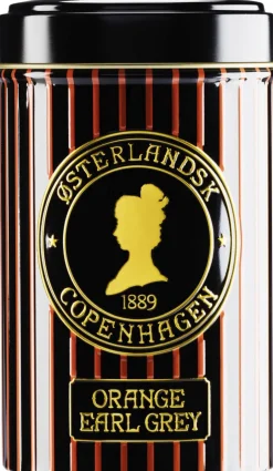 Østerlandsk Tehus Te>Orange Earl Grey Tea Organic, 125g dåse