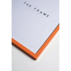 Orange Wood Frame-Poster & Frame Discount