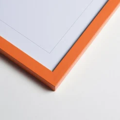 Orange Wood Frame-Poster & Frame Discount