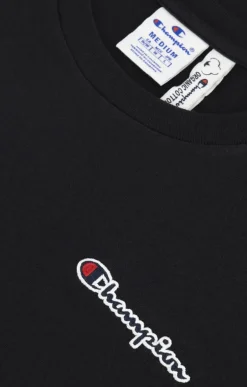 Organic Cotton Blend Small Script Logo T-shirt-Champion Sale