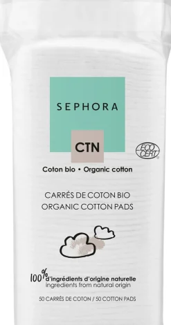 Sephora Collection Sephora Brands|Hudpleje-Tilbehør>Organic Cotton Pads - Vatrondeller