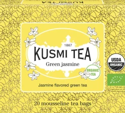 Organic Expure Addict - Box of 20 muslin tea bags - 40g/1. 4o-Kusmi Tea Hot