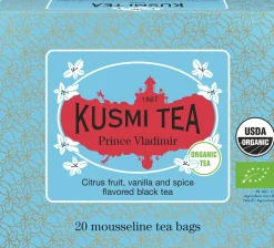 Kusmi Tea Te>Organic Prince Vladimir - 20 muslin tea bags - 40gr/1.4oz.