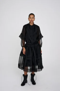 Dame Rabens Saloner Nederdele>Organza layer skirt - Falka