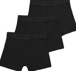 OSJFITZ SOLID BLACK BOXER 3PK. ACC-Only & Sons Clearance