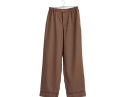 Outline Pyjama Trousers-S/M-Milk Ch-Hay Discount