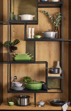 Sale Oval støbejernsgryde 6,3 L Bamboo Green Gryder & Pander