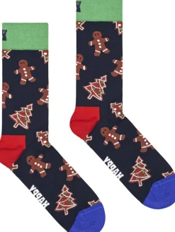Happy Socks Strømper>1-Pack Gingerbread Cookies Socks Gift Set