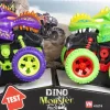 Børn Speed Car Fjernstyret Legetøj>2-PAK DINO MONSTER TRUCK