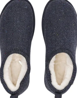 Hot PALPANA WOOL - CLOSED WOOL SLIPPERS WITH SHEARLING LINING Hjemmesko