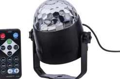 PARTY BALL INKL. REMOTE-Lamper og disco lys