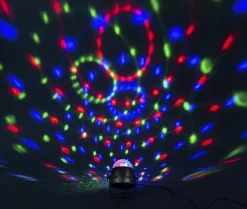 PARTY BALL INKL. REMOTE-Lamper og disco lys