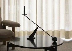 Passage Lounge Table, Ø70, Dark Lac-Audo Copenhagen