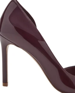 Patent heeled shoes-MANGO Outlet