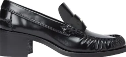 Patent Leather Block Heel Loafers-Tommy Hilfiger Online