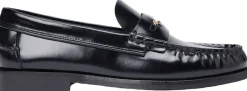 Patent Leather Cushioned Loafers-Tommy Hilfiger Outlet