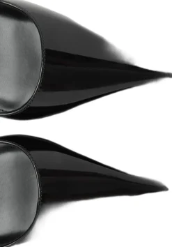 Patent leather heel shoes-MANGO Best