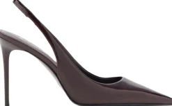 Dame MANGO Slingbacks|Højhælede Sko>Patent leather heel shoes