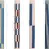 Clearance Pattern Candle - Set of 4 Lys & Lysestager