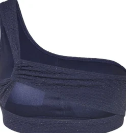 PCLEANA BIKINI DRAPE TOP LUREX-Pieces