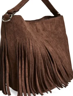 Outlet PCOLIVIA FRINGES CROSS BODY BAG D2D Dame Crossbody Tasker