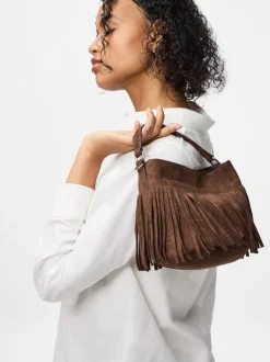 Outlet PCOLIVIA FRINGES CROSS BODY BAG D2D Dame Crossbody Tasker