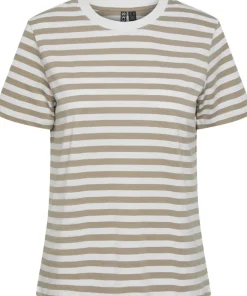 Hot PCRIA SS TEE STRIPES NOOS BC Dame T-Shirts & Toppe