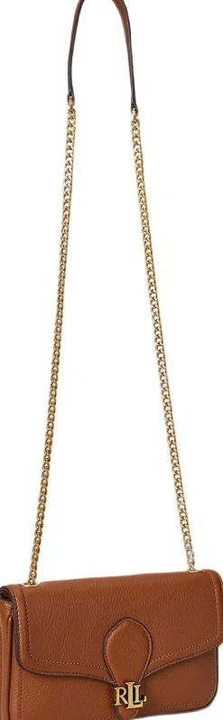 Hot Pebbled Leather Bradley Crossbody Wallet Dame Crossbody Tasker