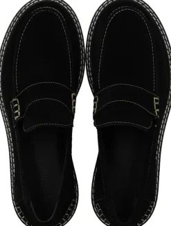 Penny loafer med kontraststikninger-ANGULUS Clearance