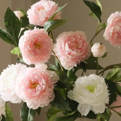 Botané Kunstige Blomster & Træer>Peony Bouquet