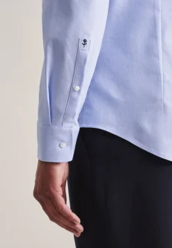 Performance shirt Slim Long sleeve Kent-Collar Uni-Seidensticker New