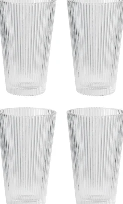 Stelton Glas>Pilastro drikkeglas 0,35 l, 4 Stk clear
