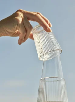 Hot Pilastro karaffel med glas 1 l, clear Karafler & Kander