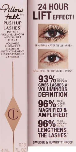 Pillow talk mini push up lashes - Mascara i rejseformat-Charlotte Tilbury Discount