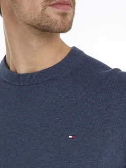 PIMA ORG CTN CASHMERE CREW NECK-Tommy Hilfiger Discount